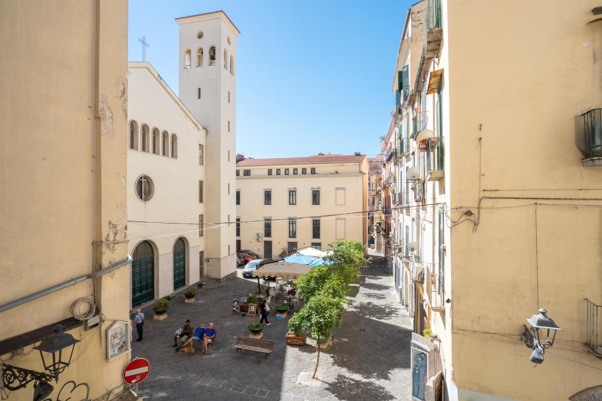 Casa Vacanza Angelina Via Mercanti Centro Storico 살레르노 외부 사진